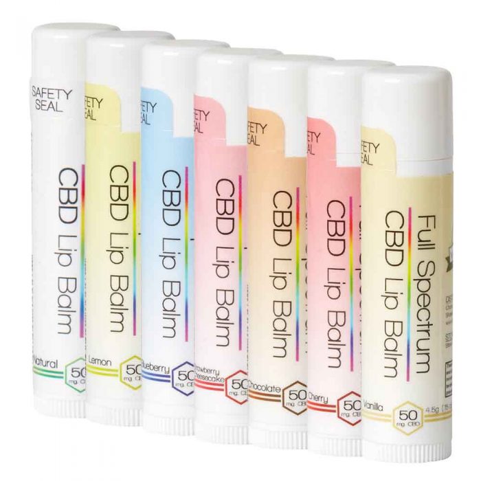 Full Spectrum CBD Lip Balm 50mg. Vermont Pure CBD
