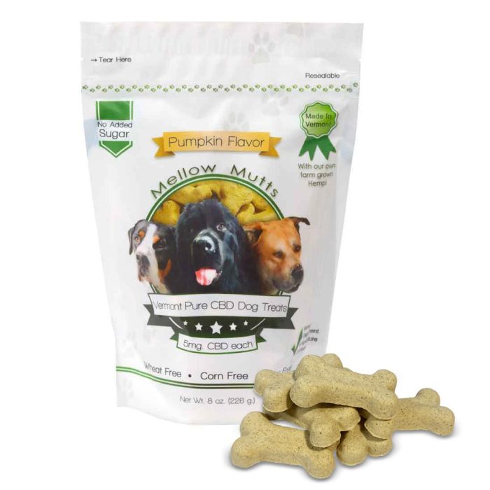Full Spectrum CBD Dog Treats 5mg. each Locally Made in Vermont