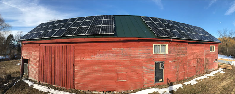 Vermont Pure CBD Solar Panels - renewable energy