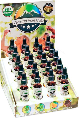 CBD Tincture Display